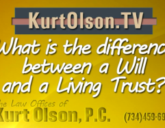 What is the difference between a will and a living trust